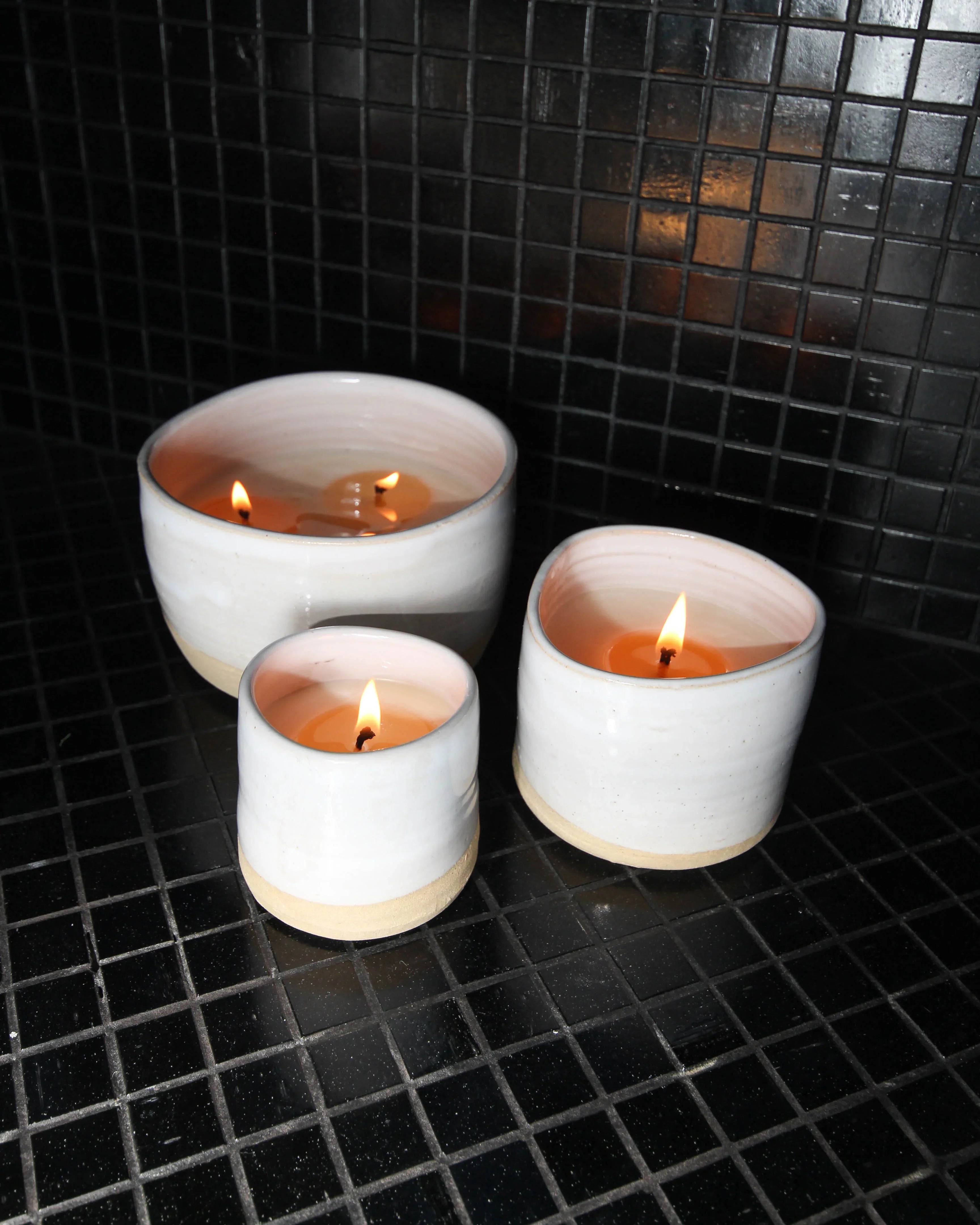 Bougie parfumée rechargeable Essence d'Azur 360g