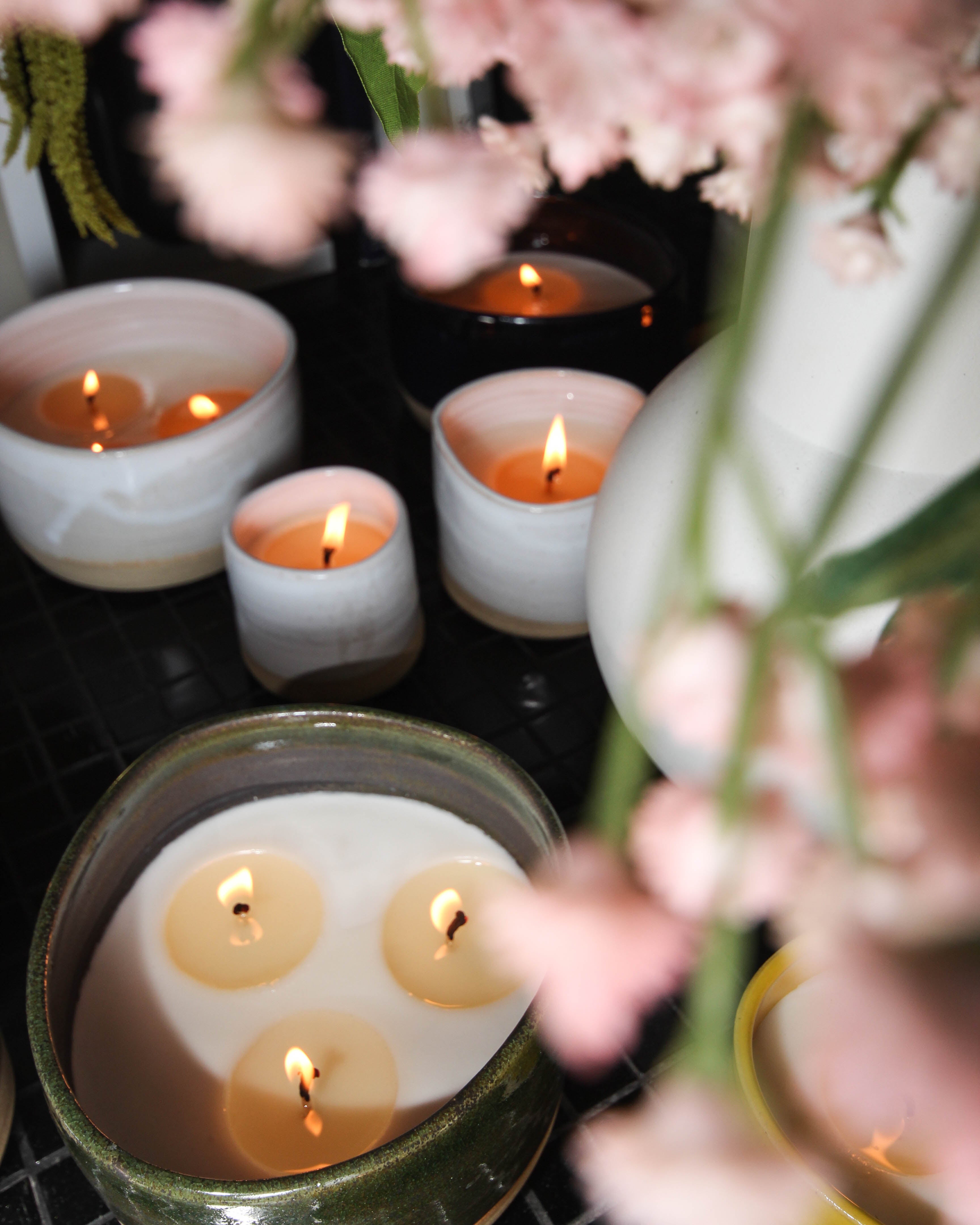 Bougie parfumée rechargeable Essence d'Azur 90g