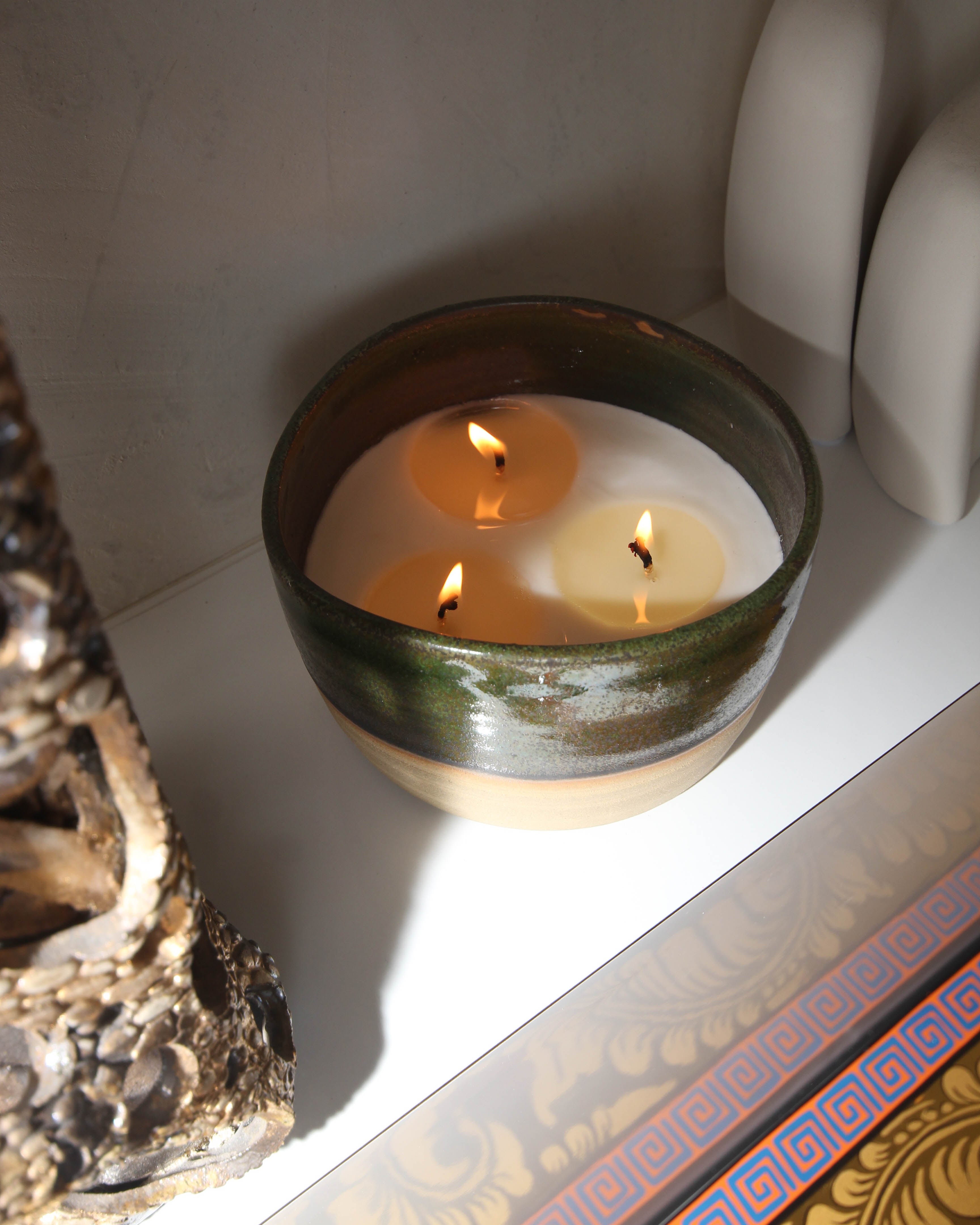 Bougie parfumée rechargeable Ecorce du Ventoux 360g