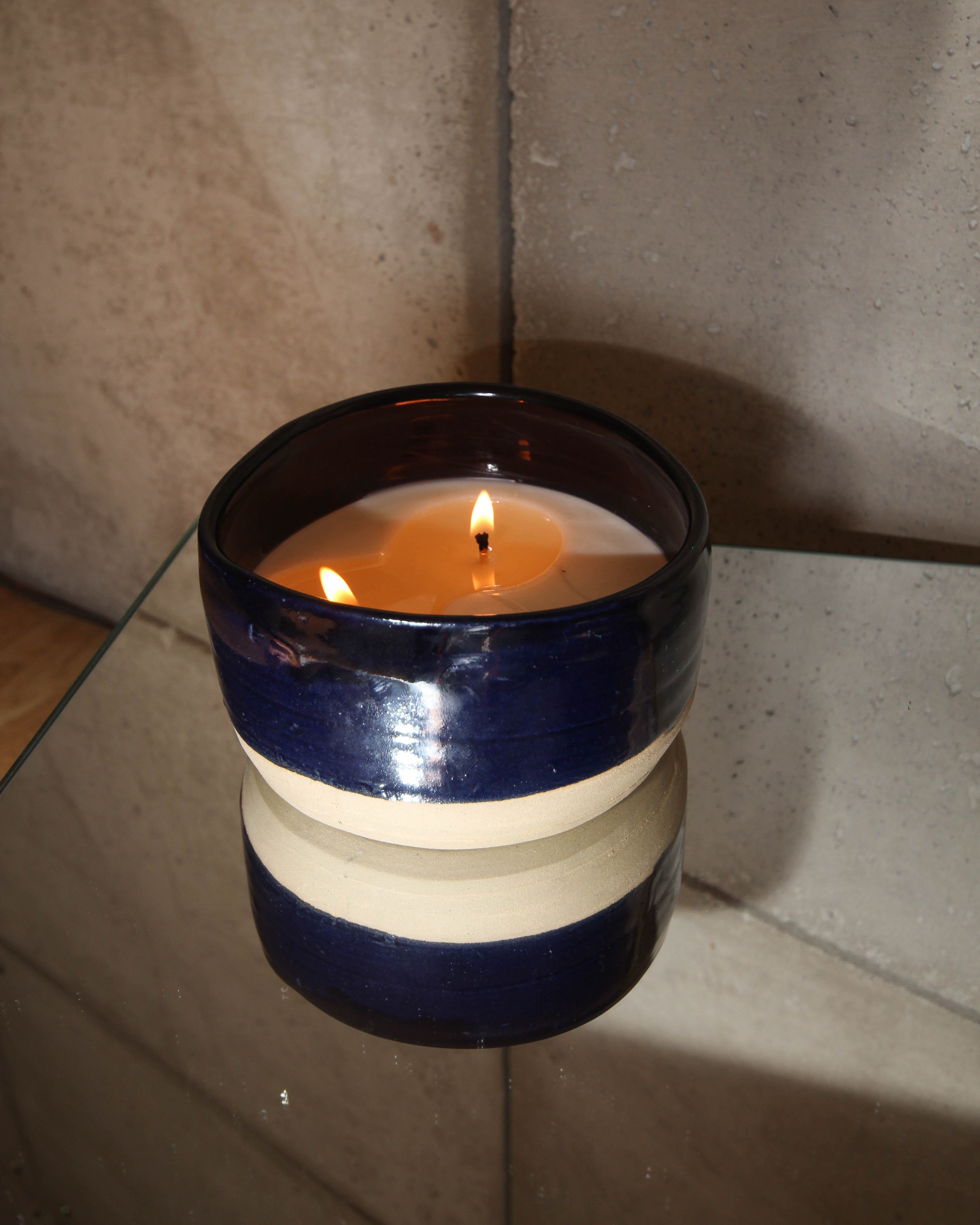 Bougie parfumée rechargeable Or rouge du Midi 360g