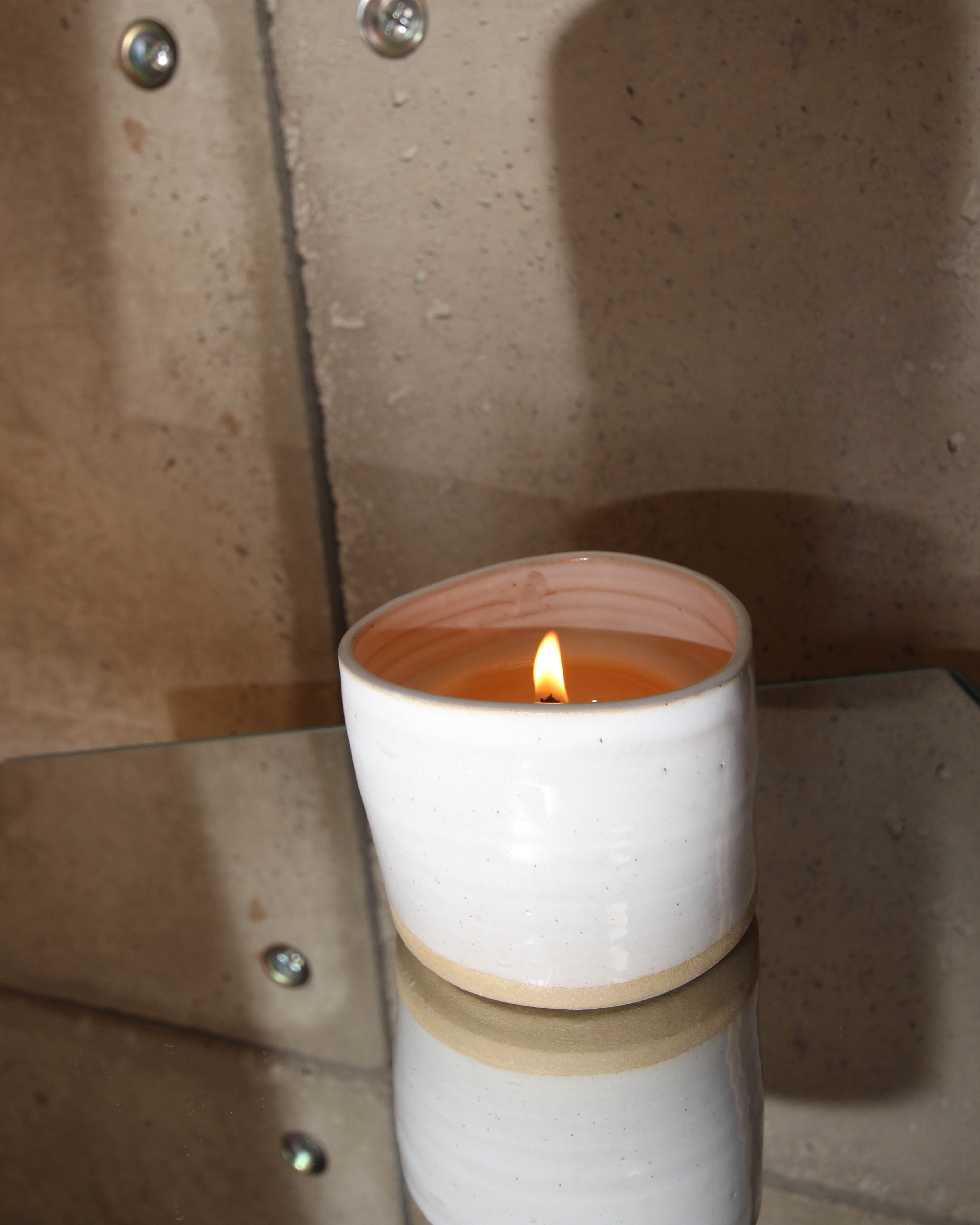 Bougie parfumée rechargeable Essence d'Azur 180g