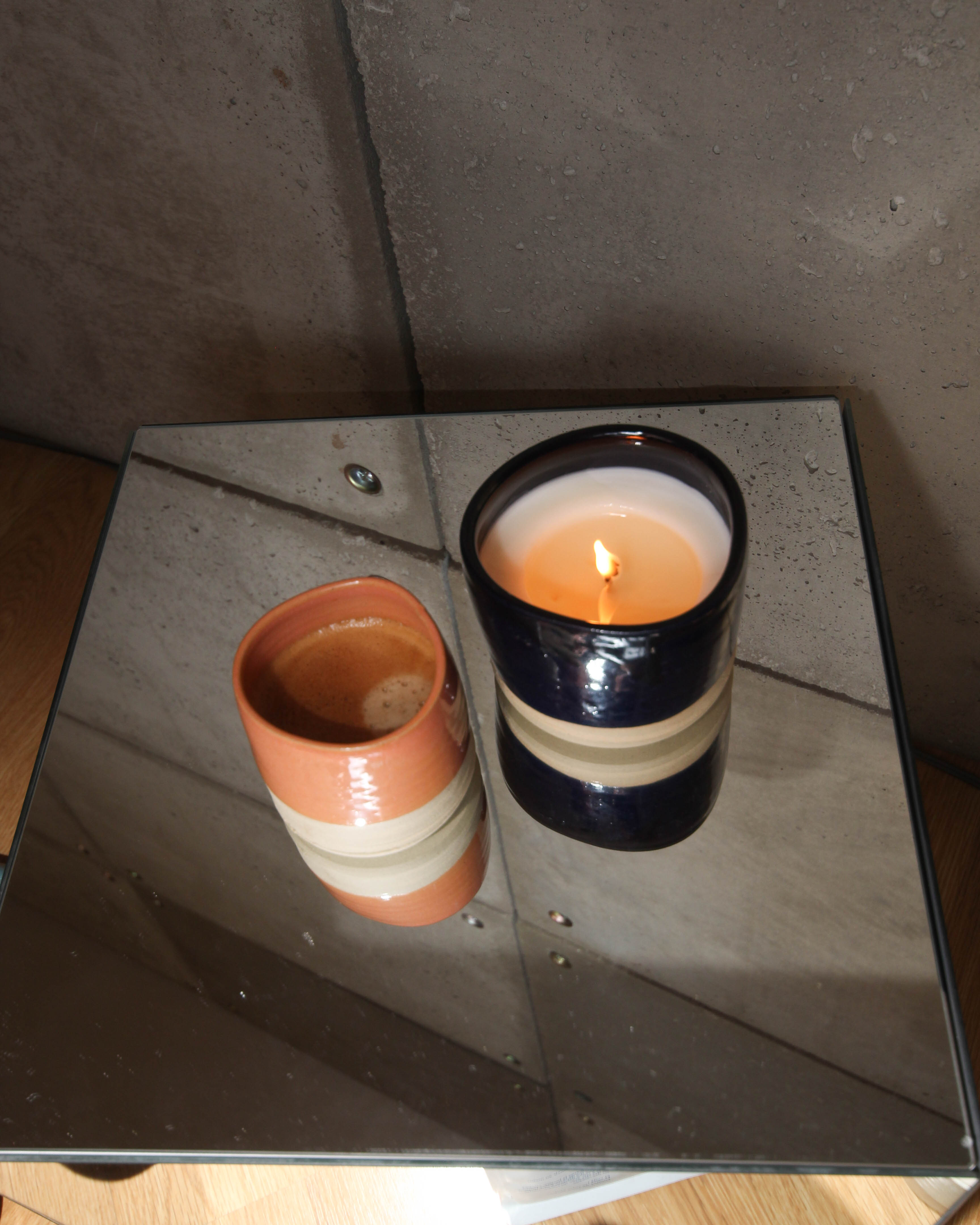 Bougie parfumée rechargeable Or Rouge du Midi 90g