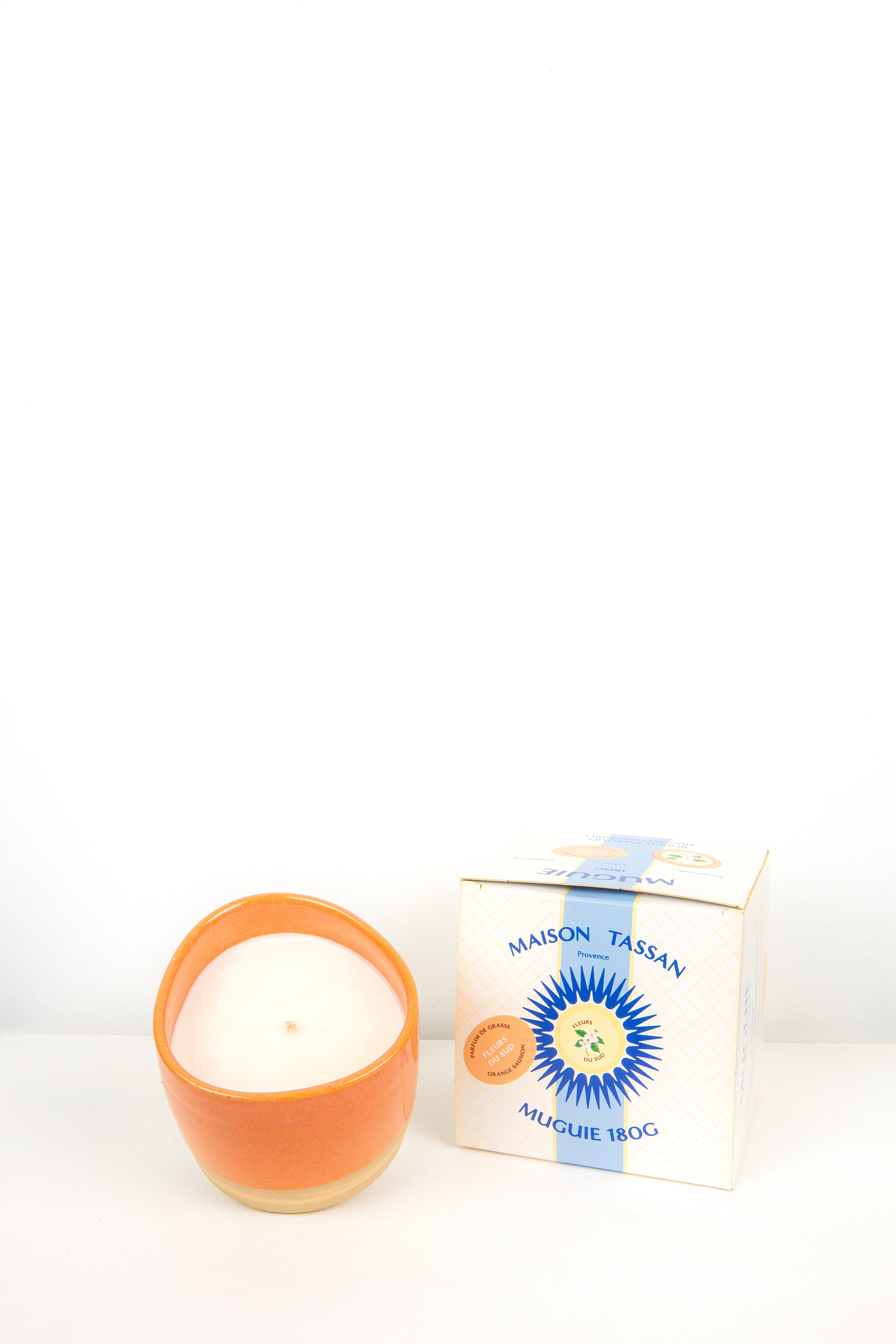 Bougie parfumée rechargeable Fleurs du Sud 180g