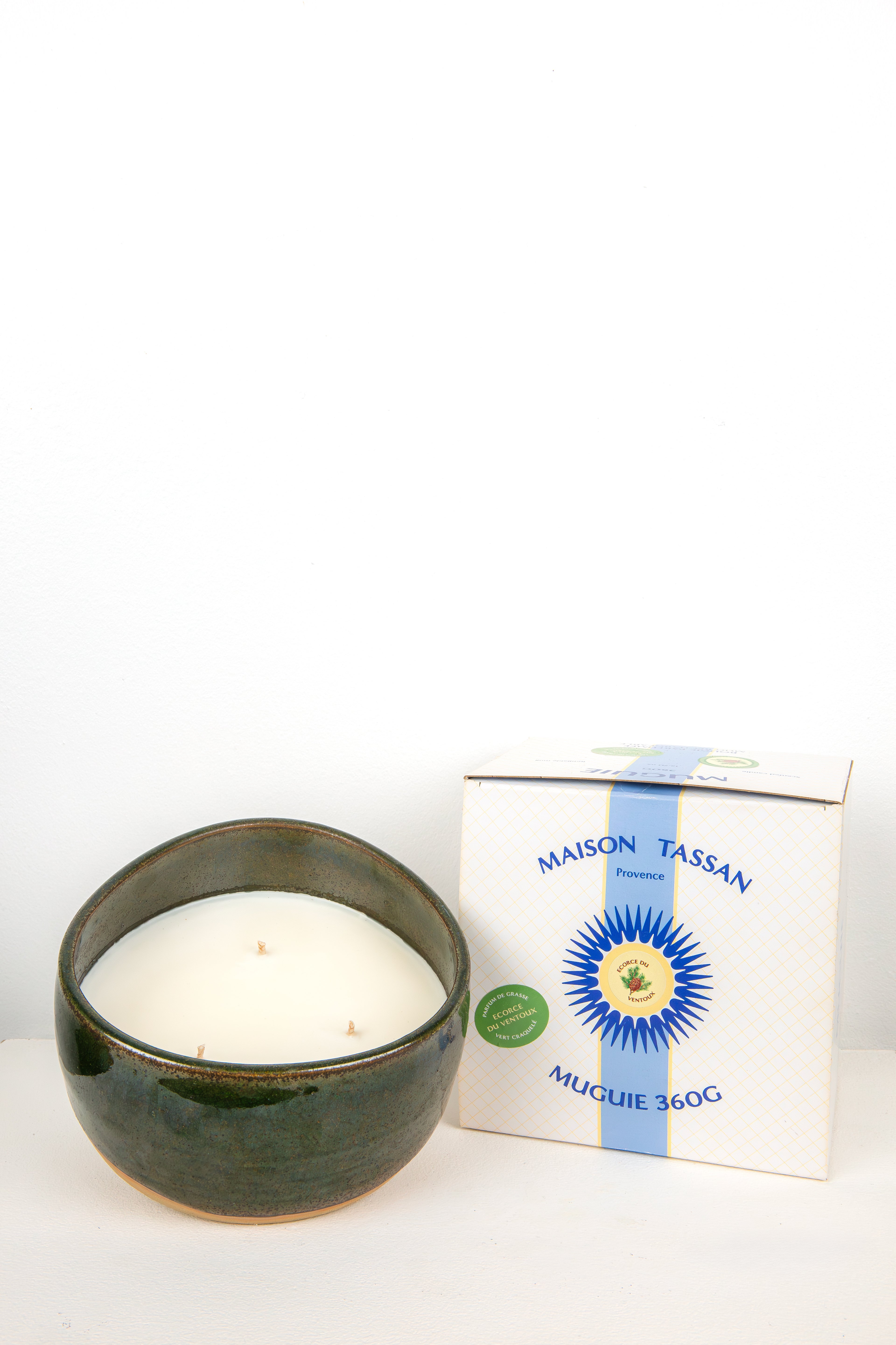 Bougie parfumée rechargeable Ecorce du Ventoux 360g