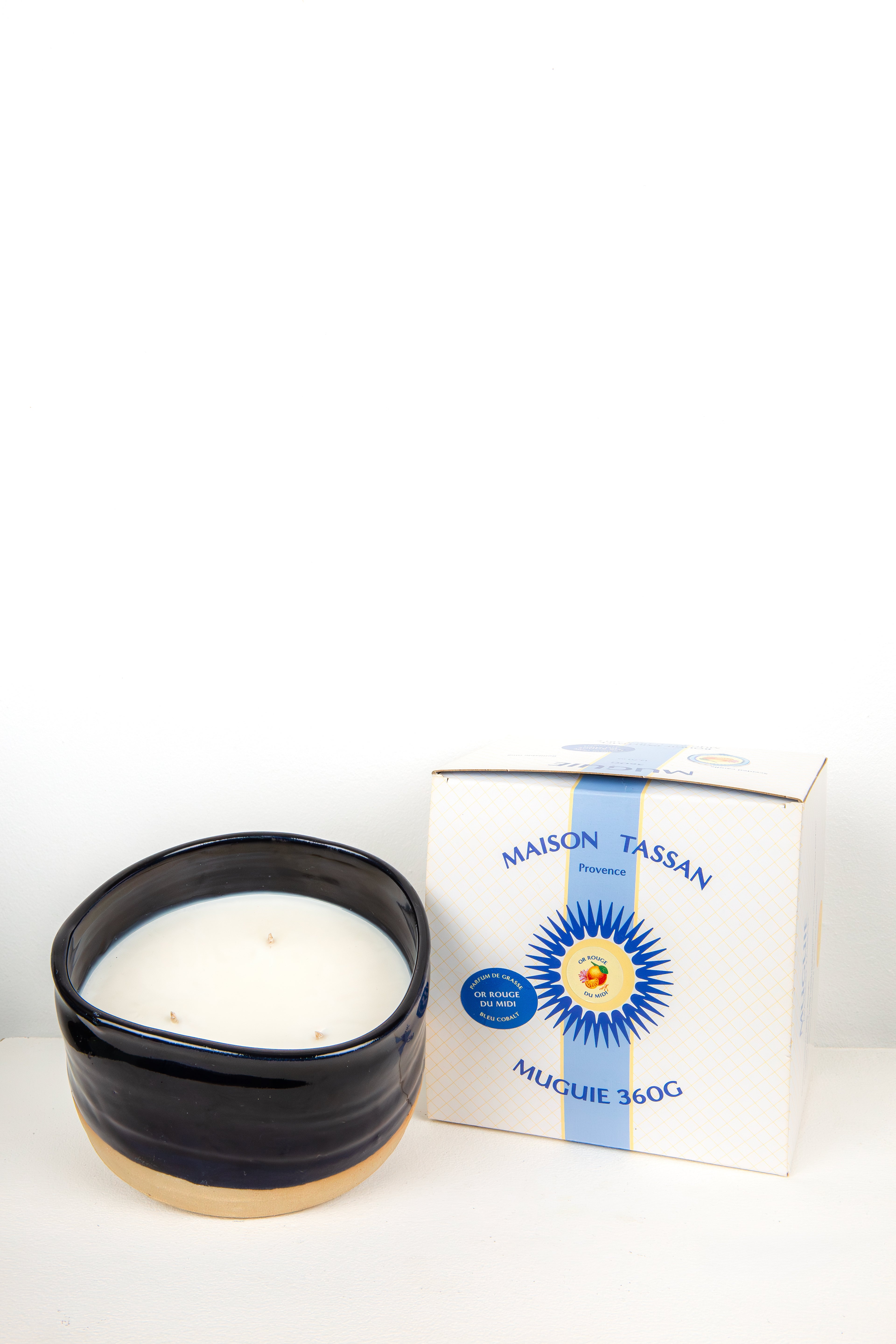 Bougie parfumée rechargeable Or rouge du Midi 360g