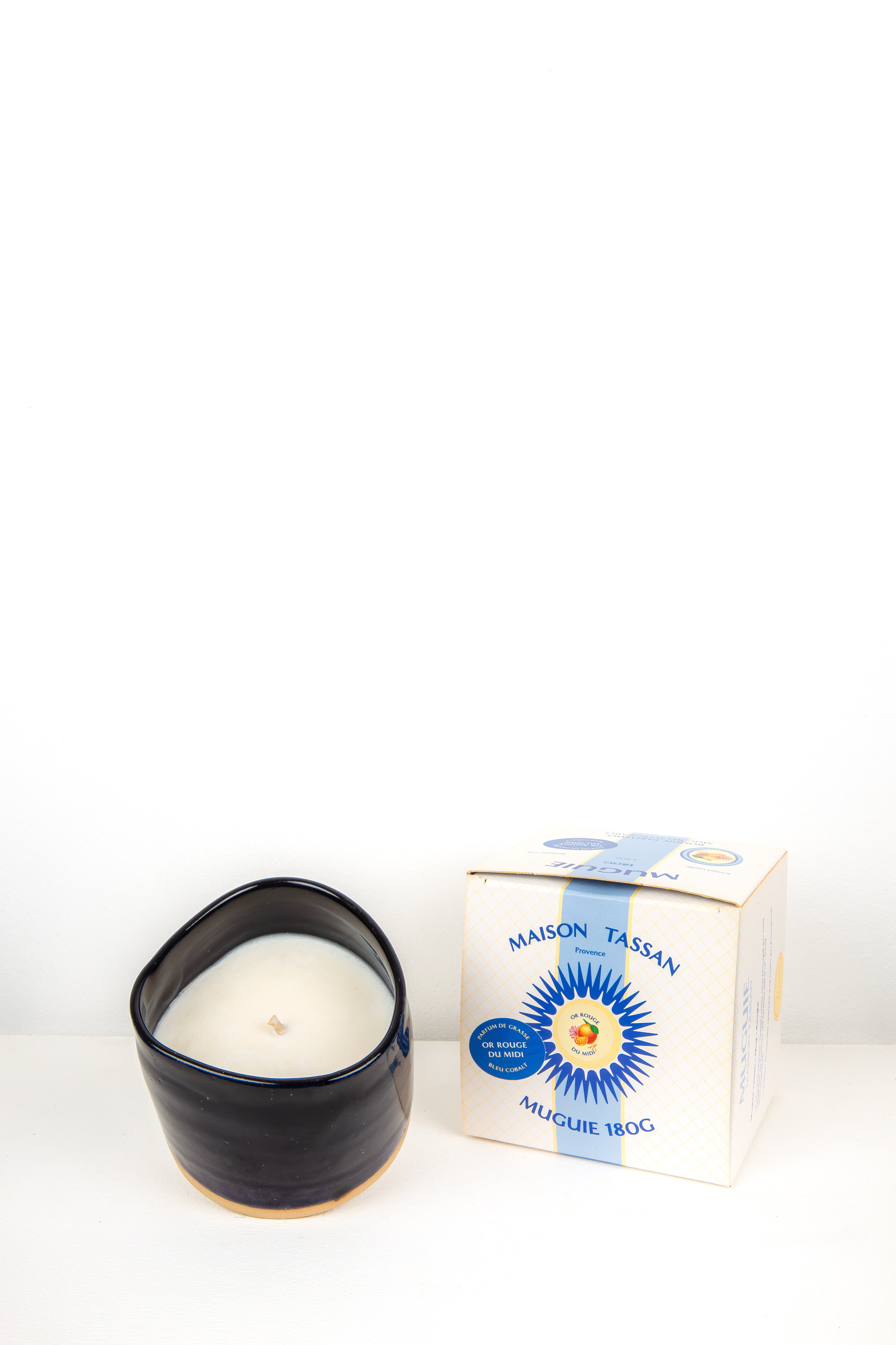 Bougie parfumée rechargeable Or rouge du Midi 180g