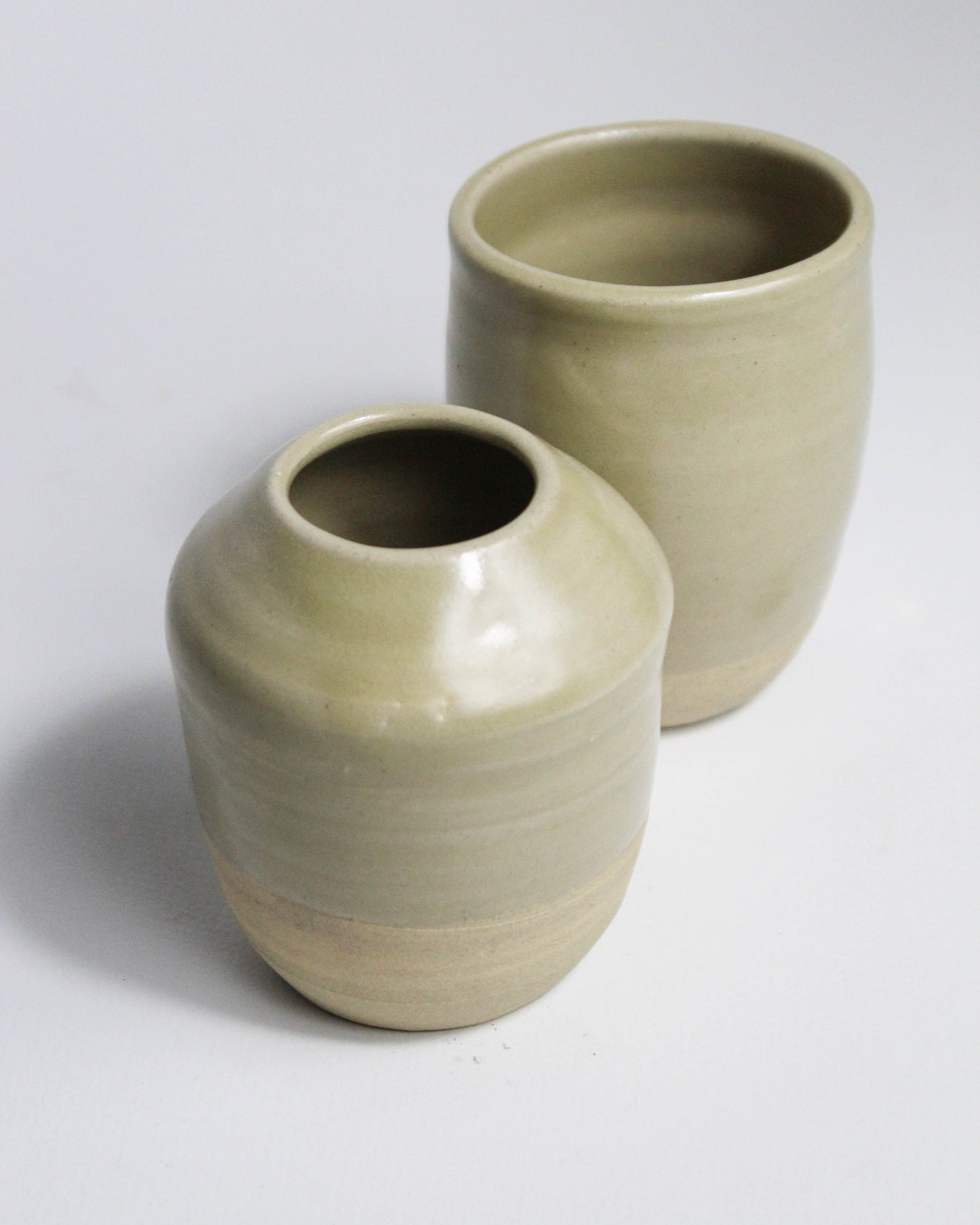 Duo Mini-Vases TASSAN BEIGE