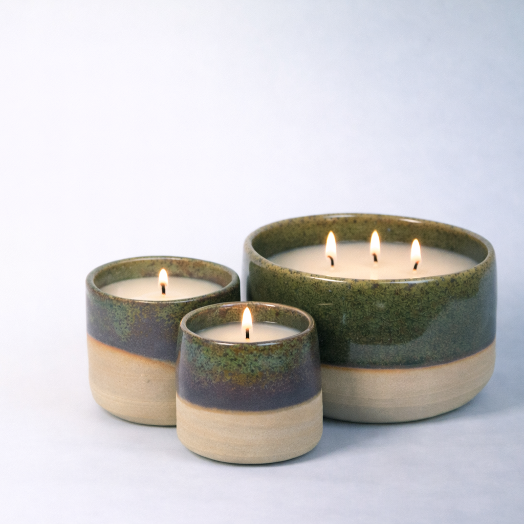 Bougie parfumée rechargeable Ecorce du Ventoux