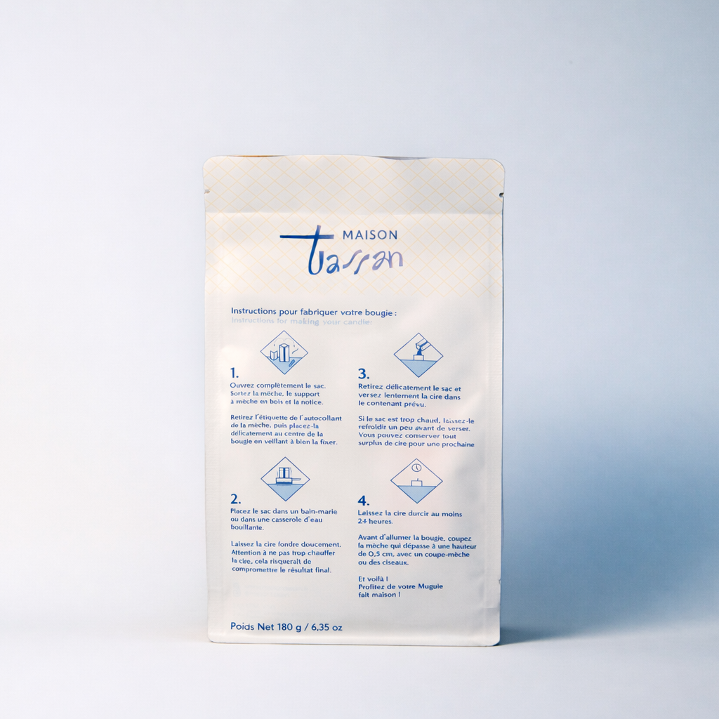 Kit Recharge Bougie DIY – Écorce du Ventoux